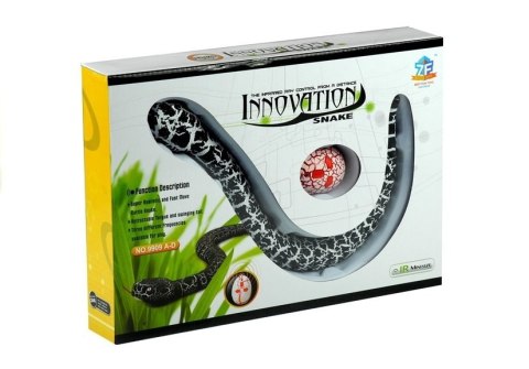 LEAN Toys Wąż Sterowany Pilotem na Podczerwień Czarny LEAN Toys Wąż Sterowany Pilotem na Podczerwień Czarny