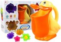 LEAN Toys Zabawka do Kąpieli Pelikan Foremki Zwierzątka