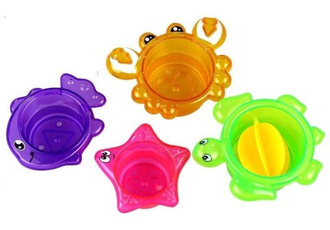 LEAN Toys Zabawka do Kąpieli Pelikan Foremki Zwierzątka LEAN Toys Zabawka do Kąpieli Pelikan Foremki Zwierzątka