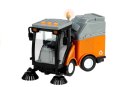 LEAN Toys Zamiatarka Uliczna Kosz Światła Dźwięki Pomarańczowa 1:16