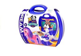 LEAN Toys Zestaw Fryzjerski Kucyk w Walizce Salon Konika