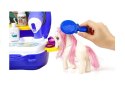 LEAN Toys Zestaw Fryzjerski Kucyk w Walizce Salon Konika
