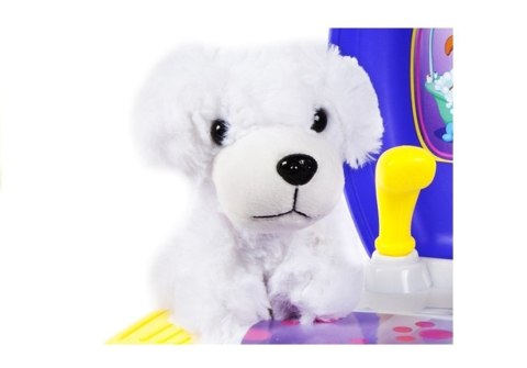 LEAN Toys Zestaw Fryzjerski Piesek w Walizce LEAN Toys Zestaw Fryzjerski Piesek w Walizce