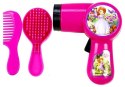 LEAN Toys Zestaw Księżniczki w Walizce Suszarka Kolczyki