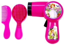LEAN Toys Zestaw Księżniczki w Walizce Suszarka Kolczyki