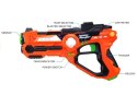 LEAN Toys Zestaw Pistoletów Laserowych Laser Tag Paintball