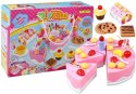 LEAN Toys Zestaw Przyjęcie Urodzinowe Tort Do Krojenia Deser