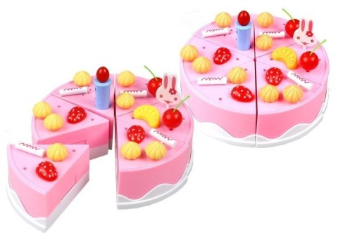 LEAN Toys Zestaw Przyjęcie Urodzinowe Tort Do Krojenia Deser LEAN Toys Zestaw Przyjęcie Urodzinowe Tort Do Krojenia Deser