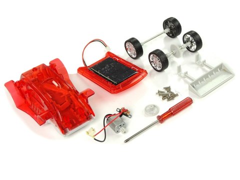 LEAN Toys Zestaw Samochód Solarny Autko Buldożer do Złożenia LEAN Toys Zestaw Samochód Solarny Autko Buldożer do Złożenia