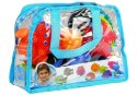 LEAN Toys Zestaw Zwierząt Morskich do Kąpieli + Sitko