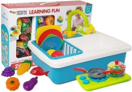 LEAN Toys Zlewozmywak z kuchenką do Zabawy w Kuchnię z Wodą