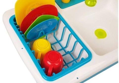LEAN Toys Zlewozmywak z kuchenką do Zabawy w Kuchnię z Wodą LEAN Toys Zlewozmywak z kuchenką do Zabawy w Kuchnię z Wodą