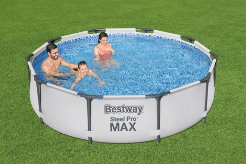 Bestway Basen Ogrodowy Stelażowy 305 x 76 cm Bestway 56406 Bestway Basen Ogrodowy Stelażowy 305 x 76 cm Bestway 56406