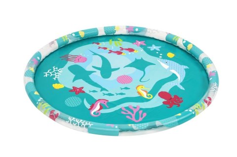 Bestway Dmuchany Brodzik Mata Z Fontanną Dla Dzieci 165 cm Bestway 52487 Bestway Dmuchany Brodzik Mata Z Fontanną Dla Dzieci 165 cm Bestway 52487