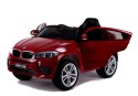 LEAN CARS Auto na Akumulator BMW X6 Czerwony Lakierowany