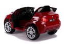 LEAN CARS Auto na Akumulator BMW X6 Czerwony Lakierowany