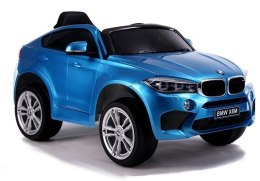 LEAN CARS Auto na Akumulator BMW X6 Niebieskie Lakierowane