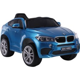 LEAN CARS Auto na Akumulator BMW X6 Niebieskie Lakierowane