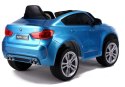 LEAN CARS Auto na Akumulator BMW X6 Niebieskie Lakierowane