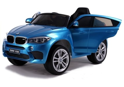 LEAN CARS Auto na Akumulator BMW X6 Niebieskie Lakierowane LEAN CARS Auto na Akumulator BMW X6 Niebieskie Lakierowane