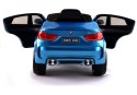 LEAN CARS Auto na Akumulator BMW X6 Niebieskie Lakierowane