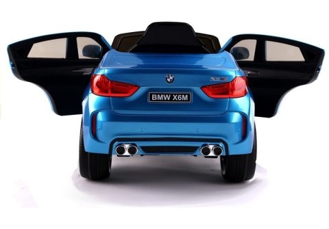LEAN CARS Auto na Akumulator BMW X6 Niebieskie Lakierowane LEAN CARS Auto na Akumulator BMW X6 Niebieskie Lakierowane