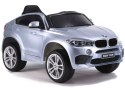 LEAN CARS Auto na Akumulator BMW X6 Srebrny Lakierowany