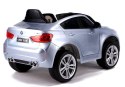 LEAN CARS Auto na Akumulator BMW X6 Srebrny Lakierowany