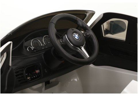LEAN CARS Auto na Akumulator BMW X6 Srebrny Lakierowany LEAN CARS Auto na Akumulator BMW X6 Srebrny Lakierowany