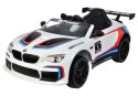 LEAN CARS Auto na Akumulator BMW M6 GT3 Biały