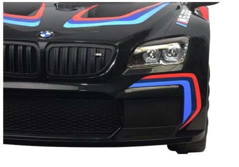 LEAN CARS Auto na Akumulator BMW M6 GT3 Czarny LEAN CARS Auto na Akumulator BMW M6 GT3 Czarny