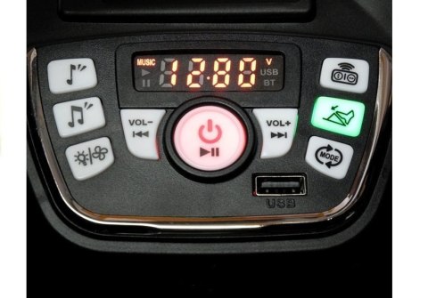 LEAN CARS Auto na Akumulator BMW M6 GT3 Czarny LEAN CARS Auto na Akumulator BMW M6 GT3 Czarny