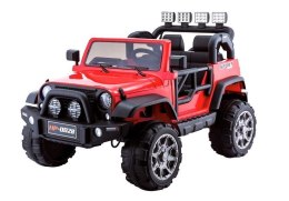 LEAN CARS Auto na Akumulator Jeep HP012 Czerwone