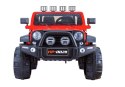 LEAN CARS Auto na Akumulator Jeep HP012 Czerwone