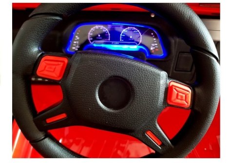 LEAN CARS Auto na Akumulator Jeep HP012 Czerwone LEAN CARS Auto na Akumulator Jeep HP012 Czerwone