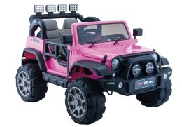 LEAN CARS Auto na Akumulator Jeep HP012 Różowe