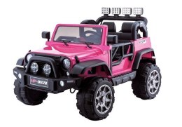 LEAN CARS Auto na Akumulator Jeep HP012 Różowe