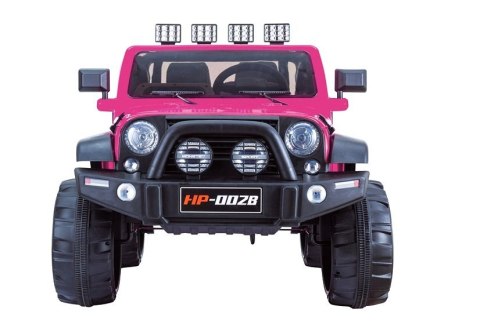 LEAN CARS Auto na Akumulator Jeep HP012 Różowe LEAN CARS Auto na Akumulator Jeep HP012 Różowe