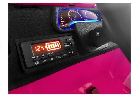 LEAN CARS Auto na Akumulator Jeep HP012 Różowe LEAN CARS Auto na Akumulator Jeep HP012 Różowe