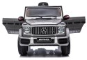 LEAN CARS Auto na Akumulator Mercedes G63 AMG Srebrny Lakierowany BBH-002