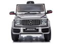 LEAN CARS Auto na Akumulator Mercedes G63 AMG Srebrny Lakierowany BBH-002