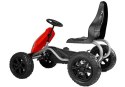 LEAN CARS Gokart na Pedały B012 Pompowane Koła Czerwony