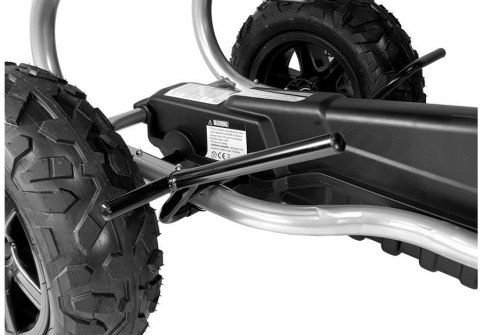 LEAN CARS Gokart na Pedały B012 Pompowane Koła Czerwony LEAN CARS Gokart na Pedały B012 Pompowane Koła Czerwony