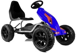LEAN CARS Gokart na Pedały B012 Pompowane Koła Niebieski
