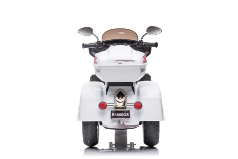LEAN CARS Motor Na Akumulator Trójkołowy Goldwing Biały LEAN CARS Motor Na Akumulator Trójkołowy Goldwing Biały