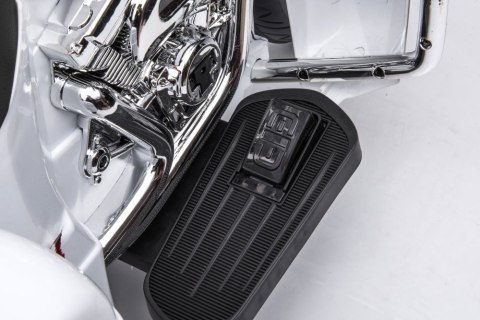 LEAN CARS Motor Na Akumulator Trójkołowy Goldwing Biały LEAN CARS Motor Na Akumulator Trójkołowy Goldwing Biały