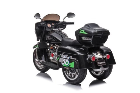 LEAN CARS Motor Na Akumulator Trójkołowy Goldwing Czarny LEAN CARS Motor Na Akumulator Trójkołowy Goldwing Czarny