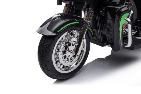 LEAN CARS Motor Na Akumulator Trójkołowy Goldwing Czarny LEAN CARS Motor Na Akumulator Trójkołowy Goldwing Czarny