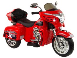 LEAN CARS Motor Na Akumulator Trójkołowy Goldwing Czerwony