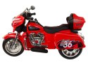 LEAN CARS Motor Na Akumulator Trójkołowy Goldwing Czerwony